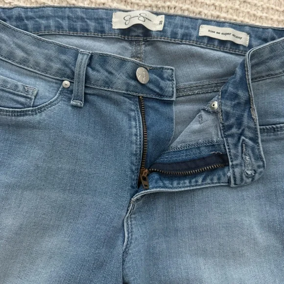 Jessica Simpson Light Blue Skinny Jeans - Picture 2 of 4